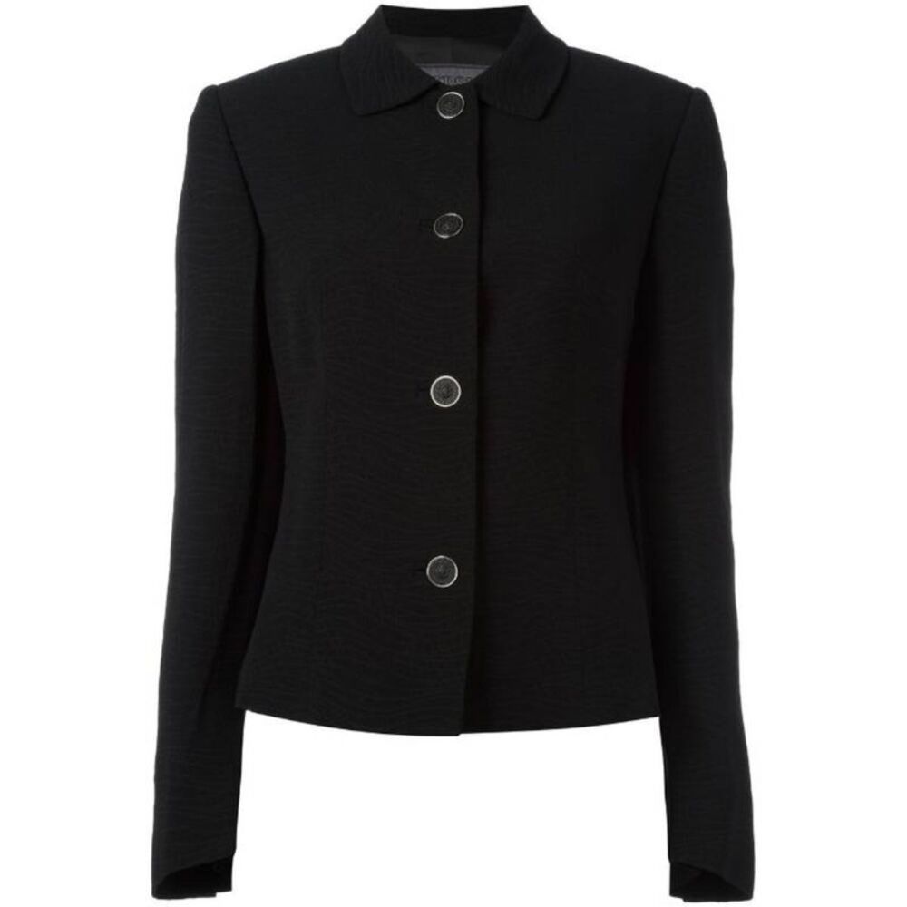 Versus Versace Embossed Viscose Jacket